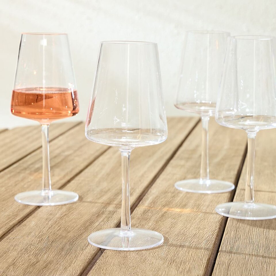 Horizon Acrylic Drinking Glasses West Elm UK